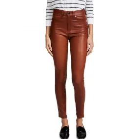 Women's Leather Jeans - Naomi