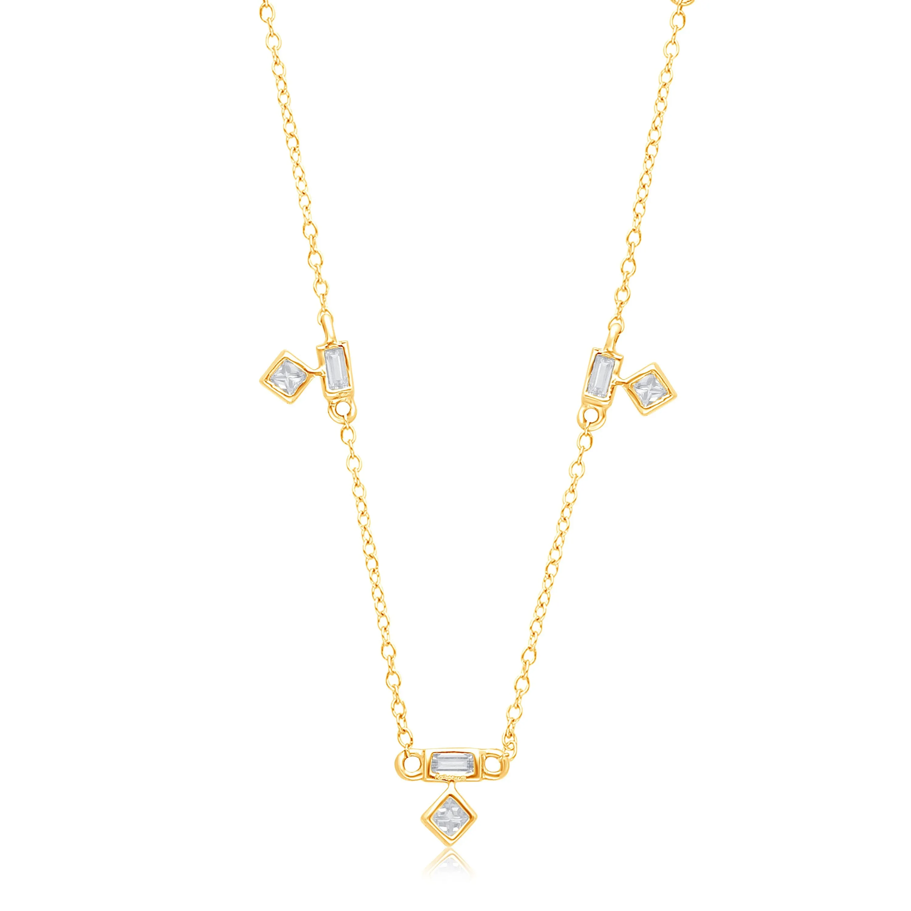 Yellow Gold Diamond Legendary Necklace