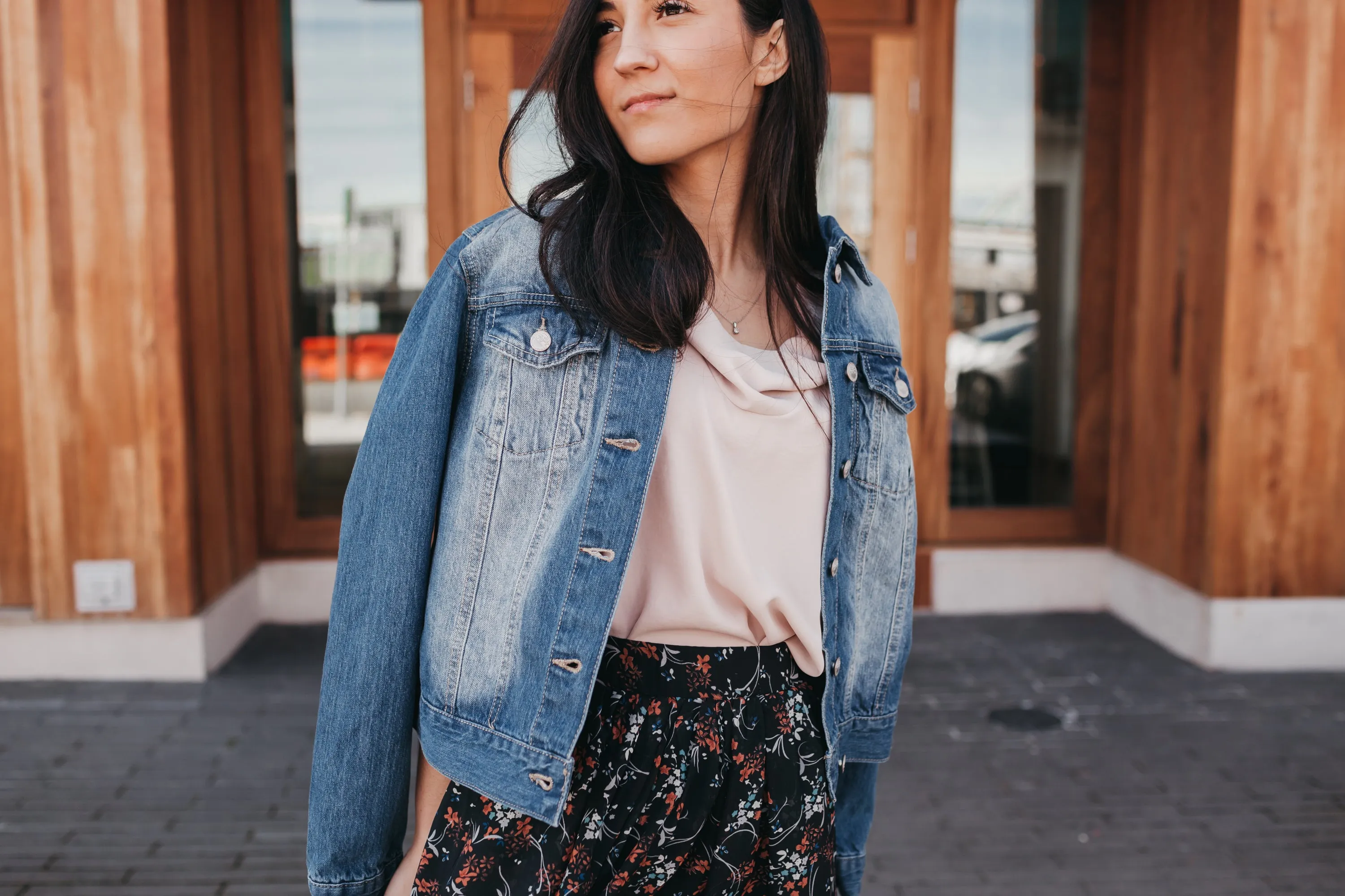 Zoe Floral Print Skirt